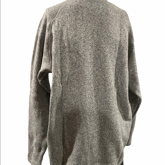 Patagonia Better Sweater Gray Qrtr Zip Pullover - Picture 3 of 5